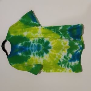 Green and Blue 2xl Tie Dye